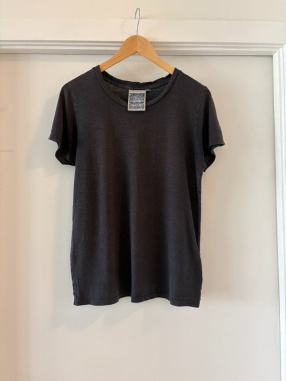 Jungmaven Lorel Tee, Black, Size S